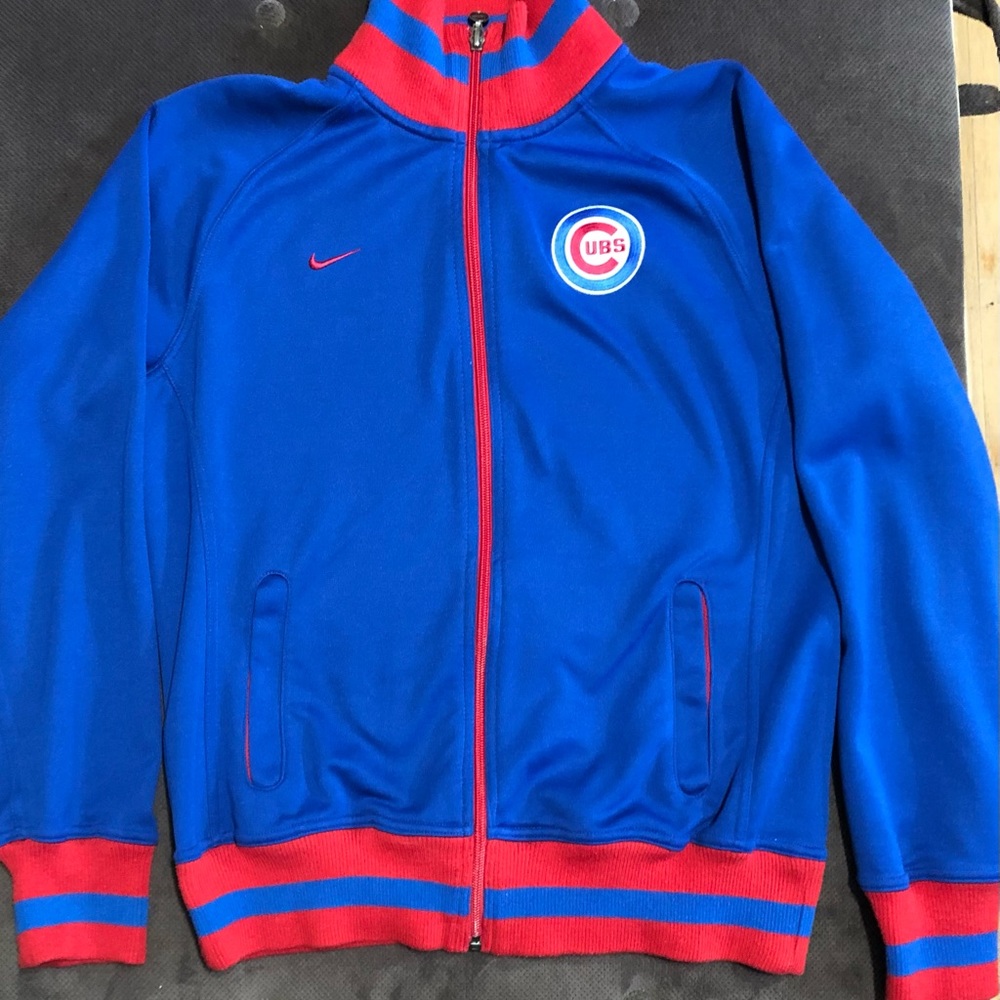 Chicago Cubs Nike Track Jacket Full Zip